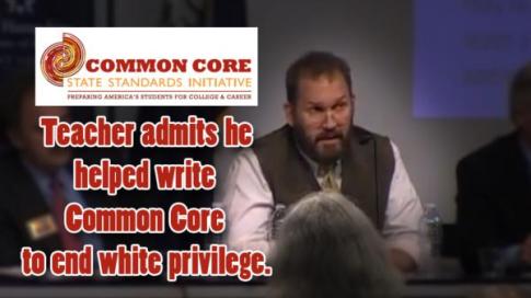 Teacher helped write Common Core to end white guilt
